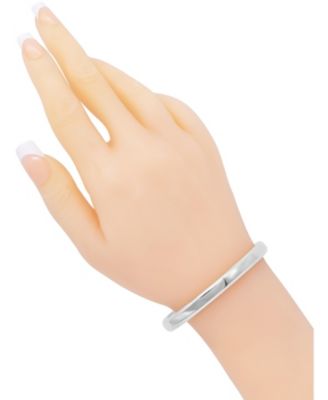 Bali Cuff Bracelet in Sterling Silver, Small