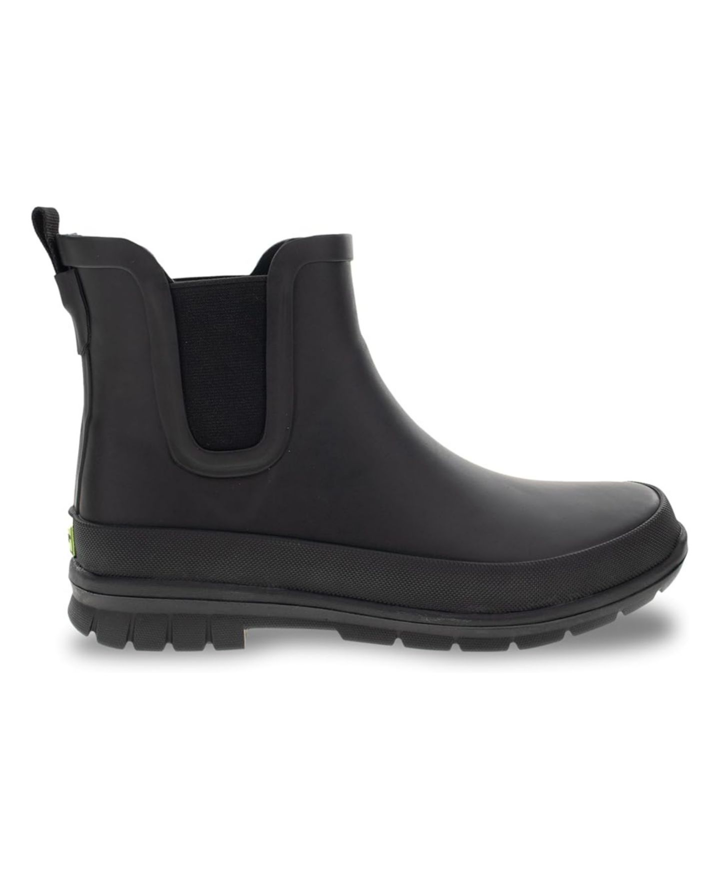 Женские ботинки Western Chief Classic Matte Chelsea Rain Boot, цвет: Чёрный — фото 1