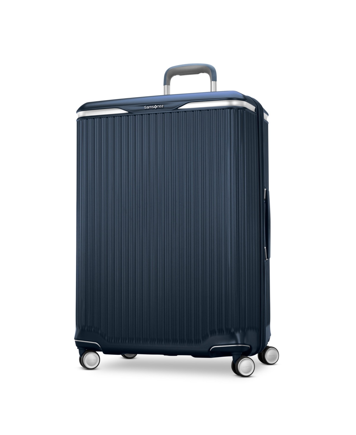 Samsonite Silhouette 18 28" Large Expandable Hardside Spinner In Deep Navy