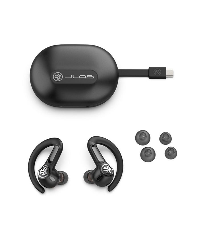 Color Black JLab Epic Sport ANC 3 True Wireless Earbuds - Black