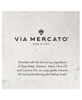 Via Mercato Wrapped 200g French Bar Soap, No