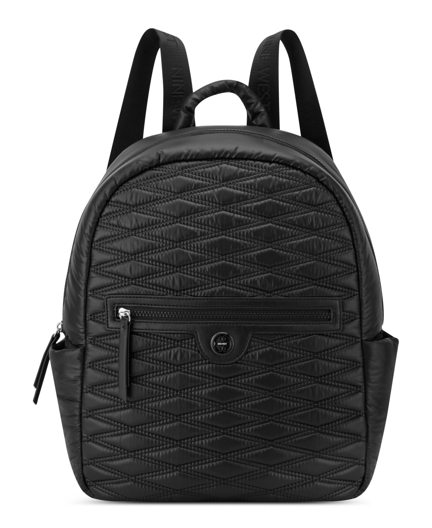 Рюкзак Nine West Una Laptop Tech Medium, цвет: Чёрный — фото 1