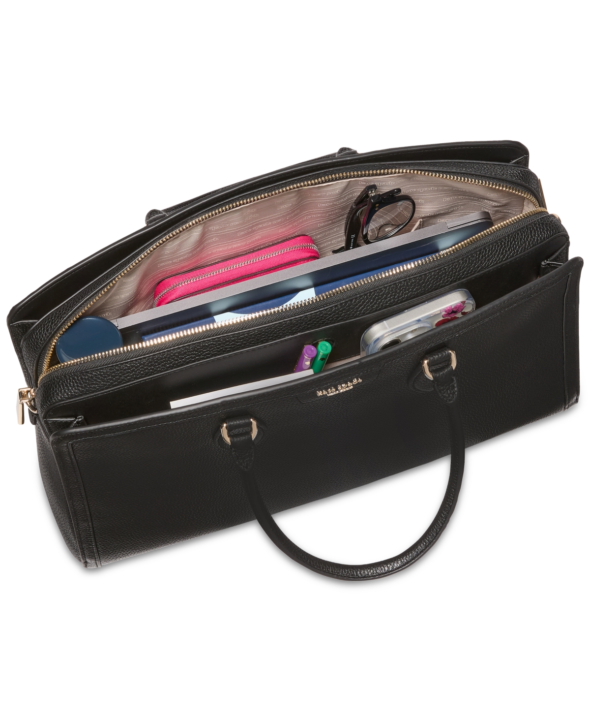 Kate Spade New York Women's Hudson Pebbled Large Laptop Bag