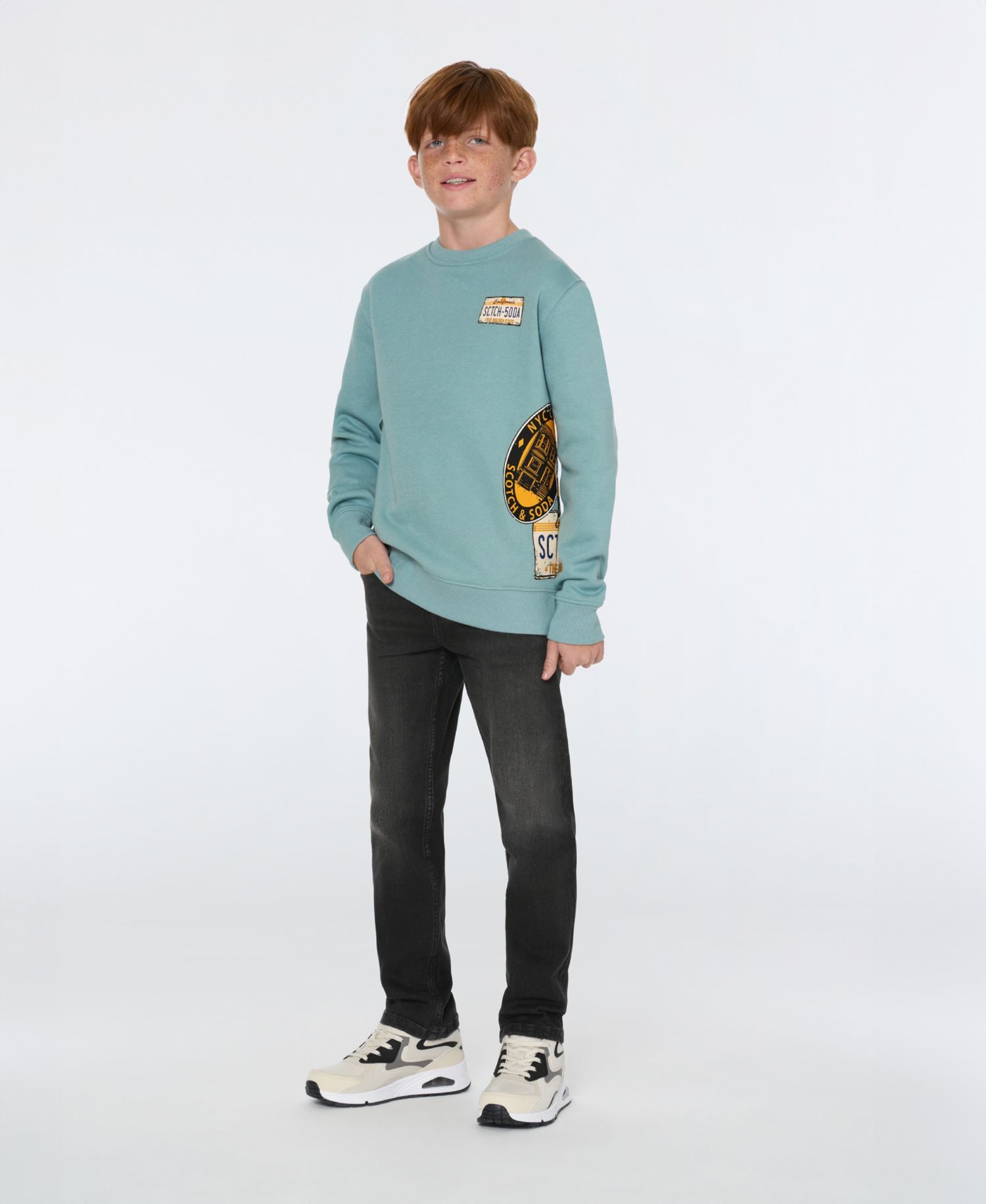 Big Boys 5 Pocket Loose Tapered Fit Jean