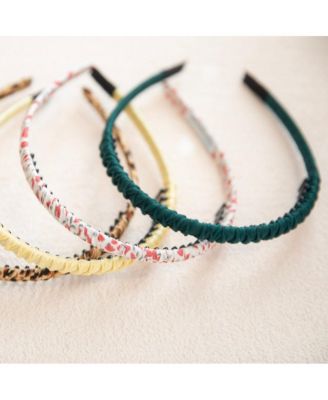 Thin Solid Headband - Green