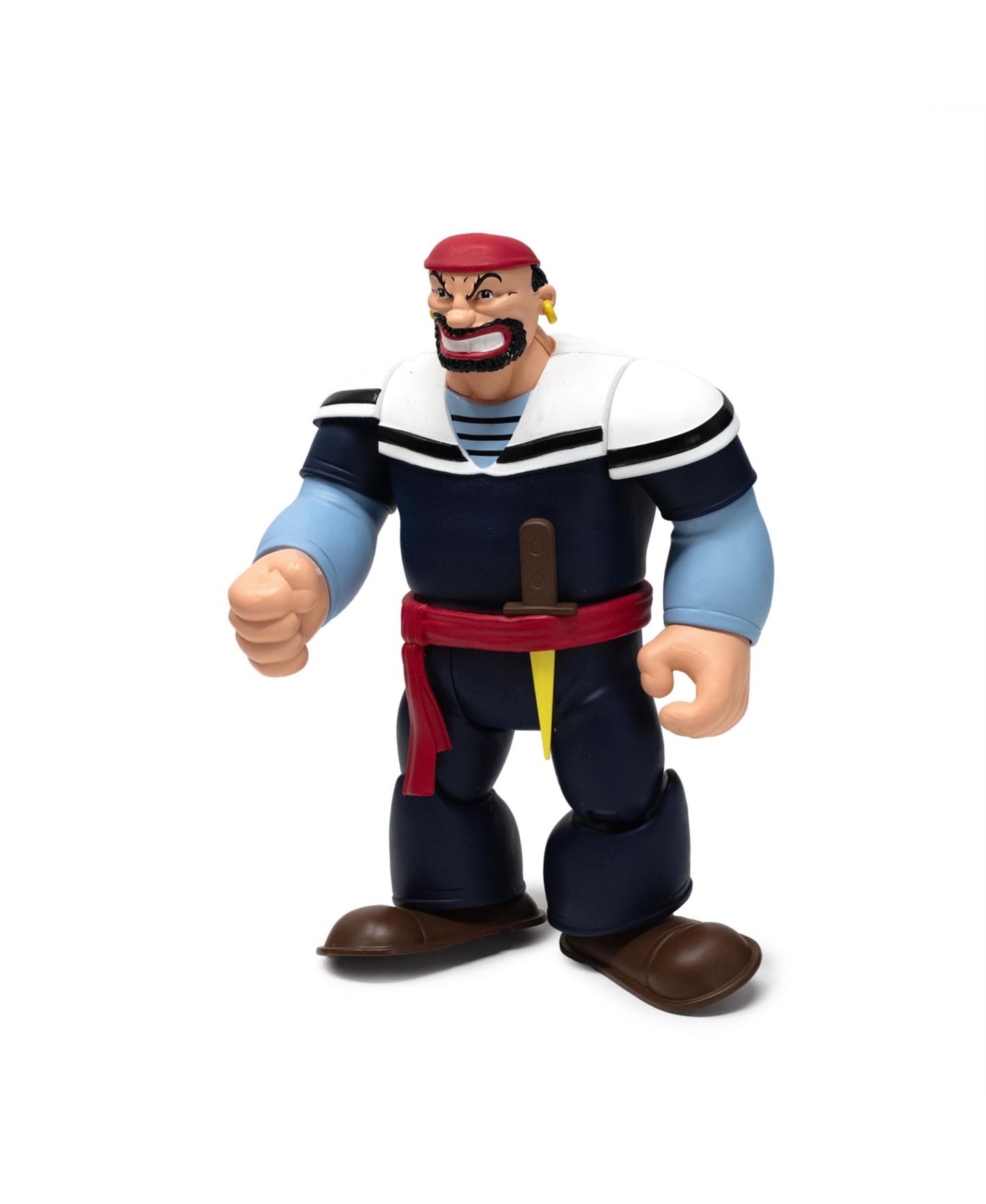 Детская фигурка Popeye Bluto as Sindbad Retro-Style 7-Point Articulated 5" Action Figure, Ages 8+, цвет: Open Miscellaneous — фото 6