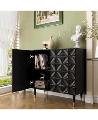 2 Door Locker Accent Cabinet