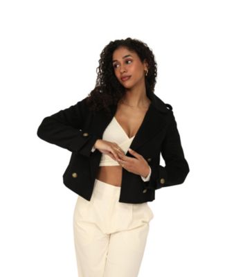 Better Off Military Peacoat Women's