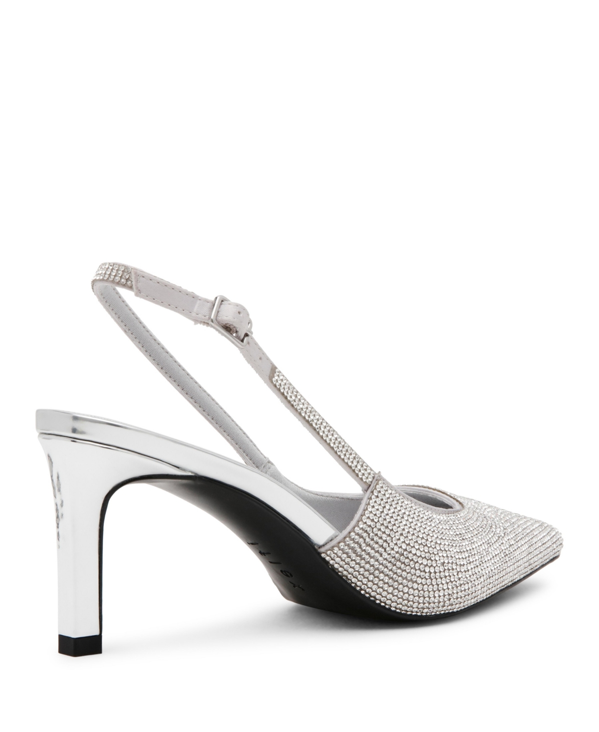 Anne Klein Rosel Slingback Pump In Silver Crystal