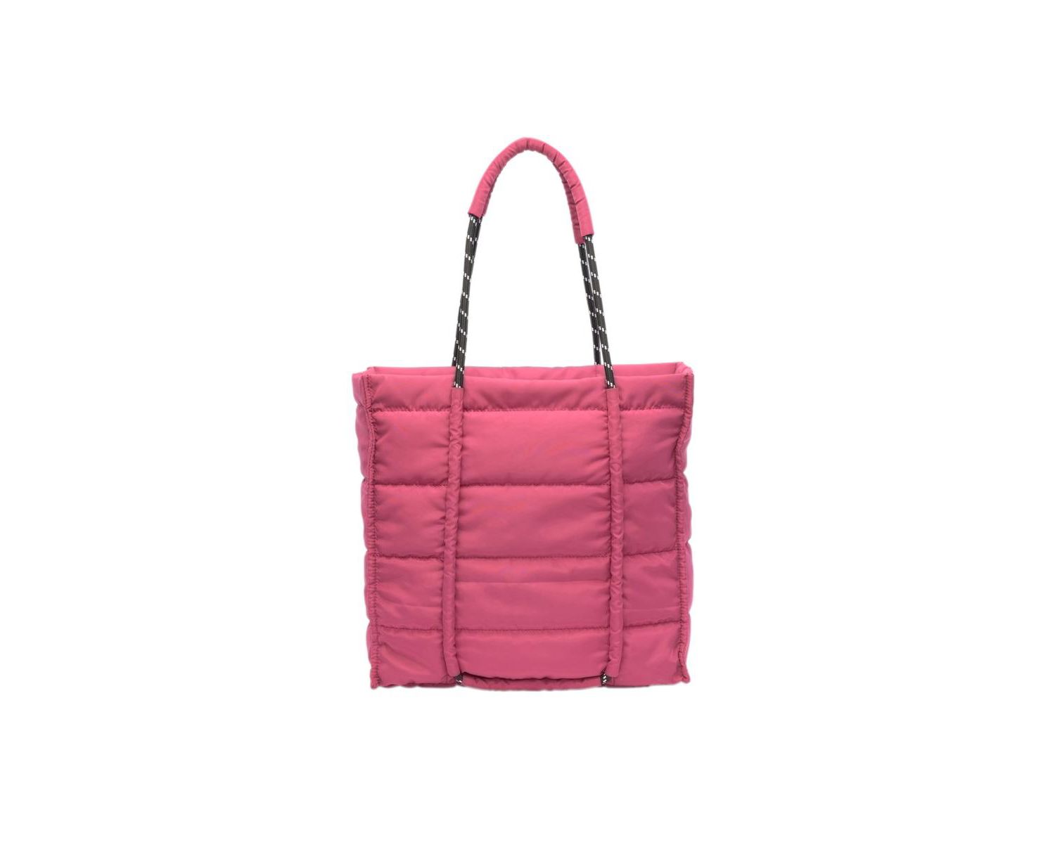 Palm Faux Leather Tote Bag
