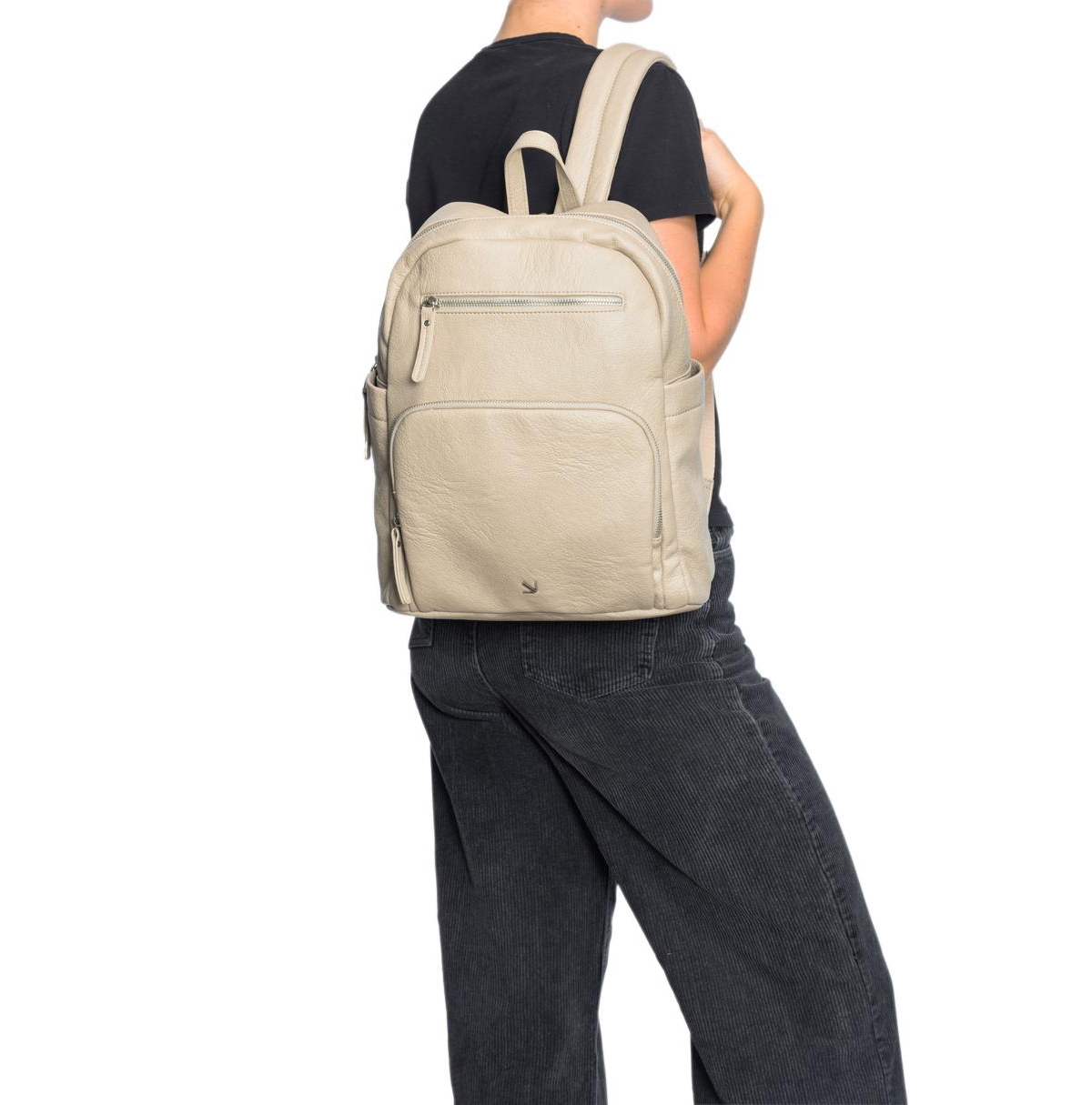 URBAN ORIGINALS FOCUS FAUX LEATHER BACKPACK