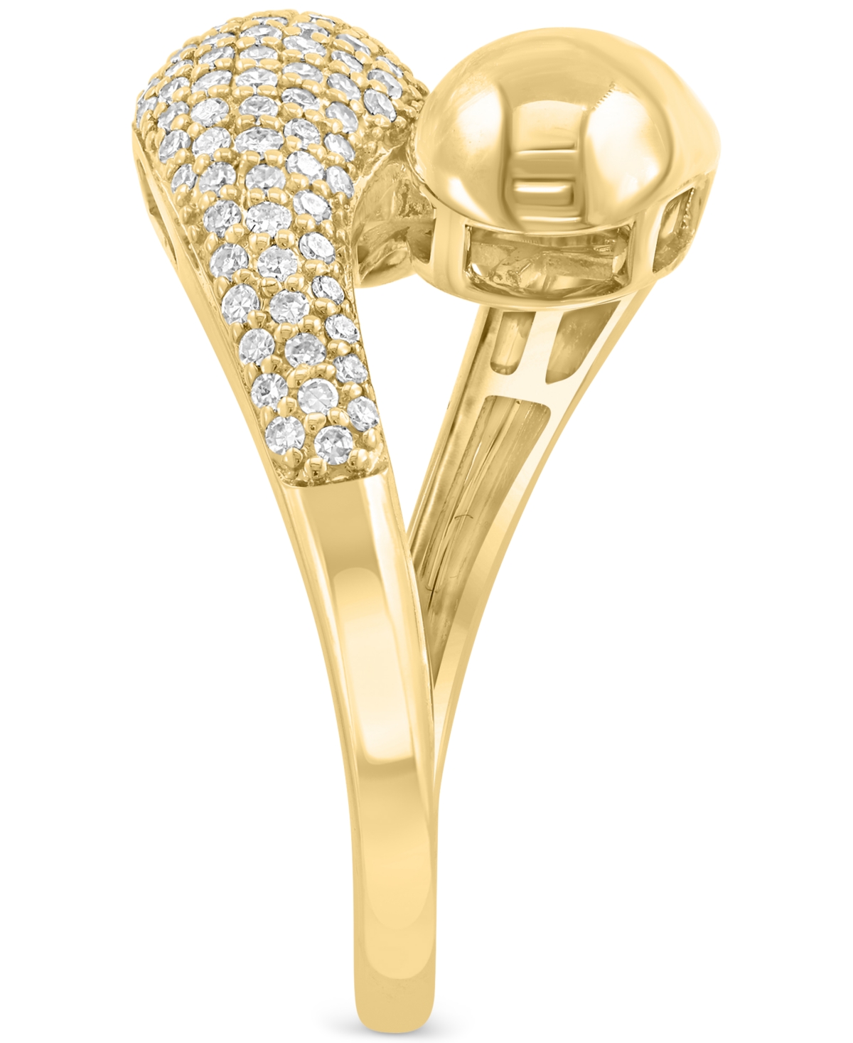 EFFY COLLECTION EFFY DIAMOND BYPASS RING (1/3 CT. T.W.) IN 14K GOLD 