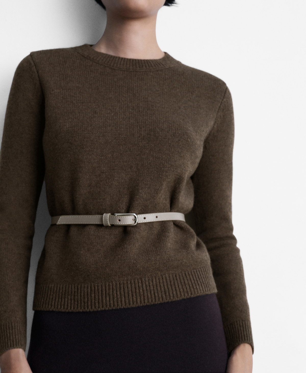 Mango Women's Long-Sleeved Wool Sweater