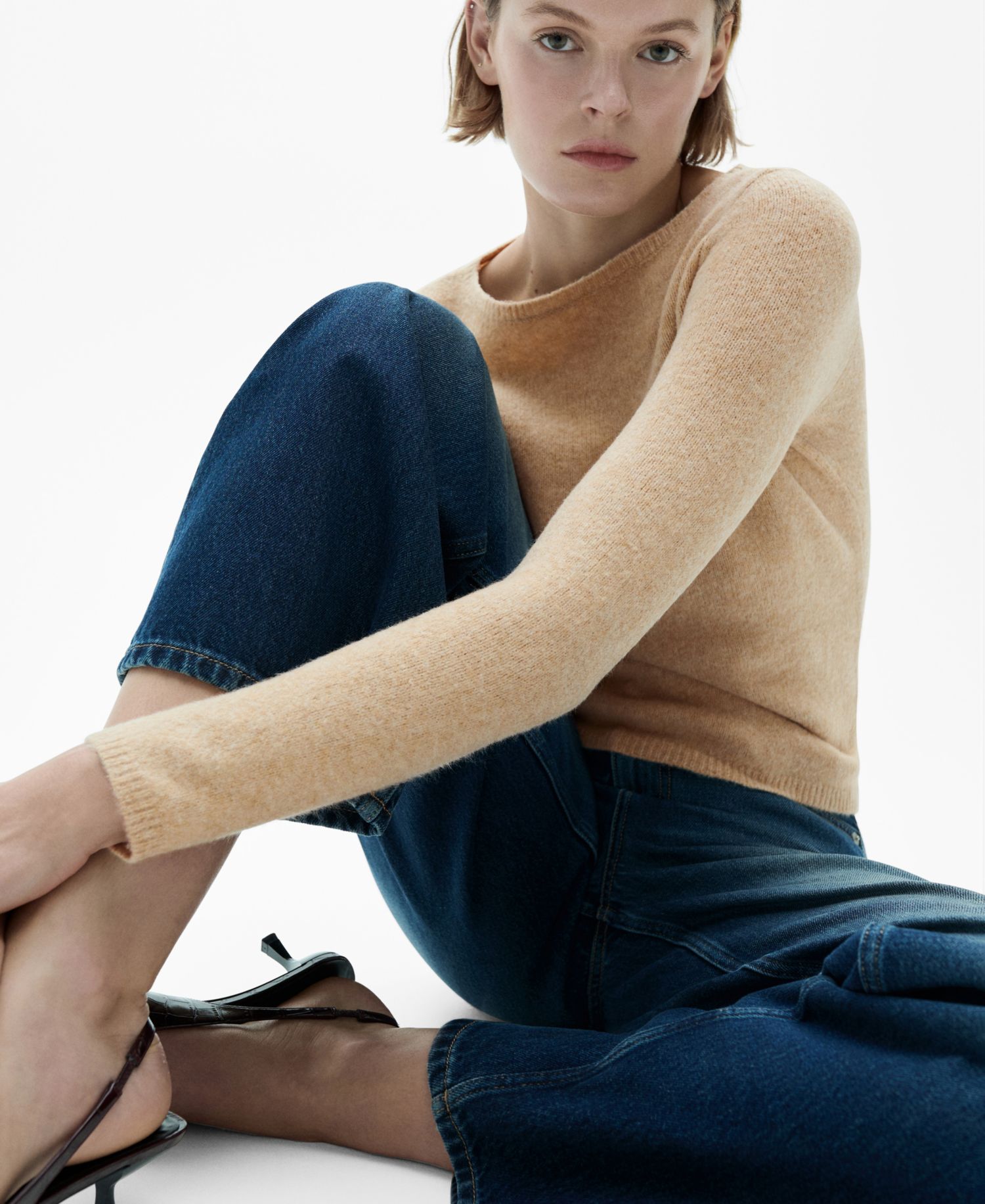 Women's Fine-Knit Boat-Neck Sweater