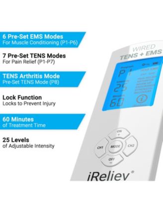 Premium TENS + EMS Pain Relief & Recovery System