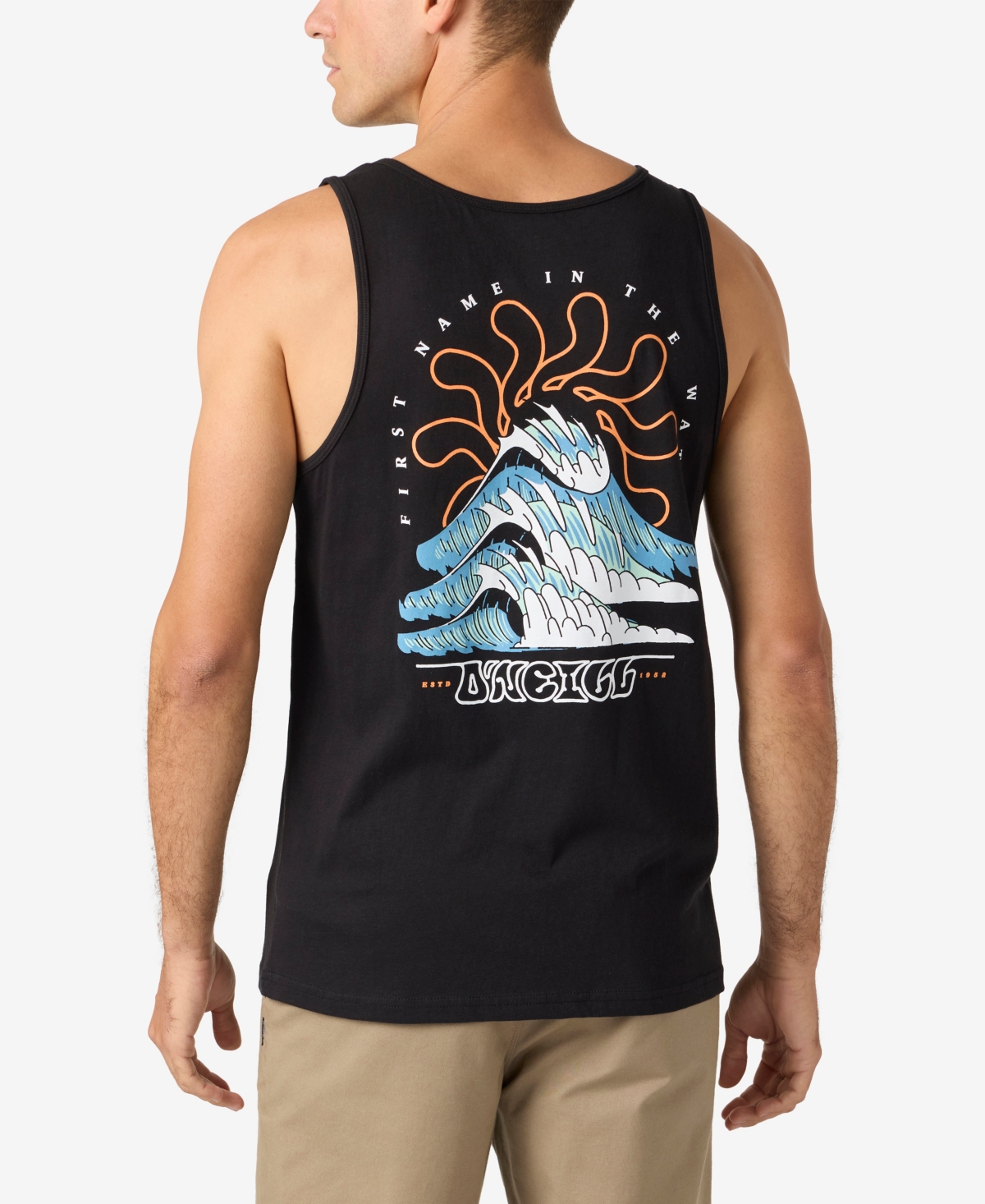 Men's Wind Swell Tank Tee - Black