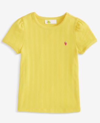 Epic Threads - Toddler Girl Pointelle Berry T-Shirt