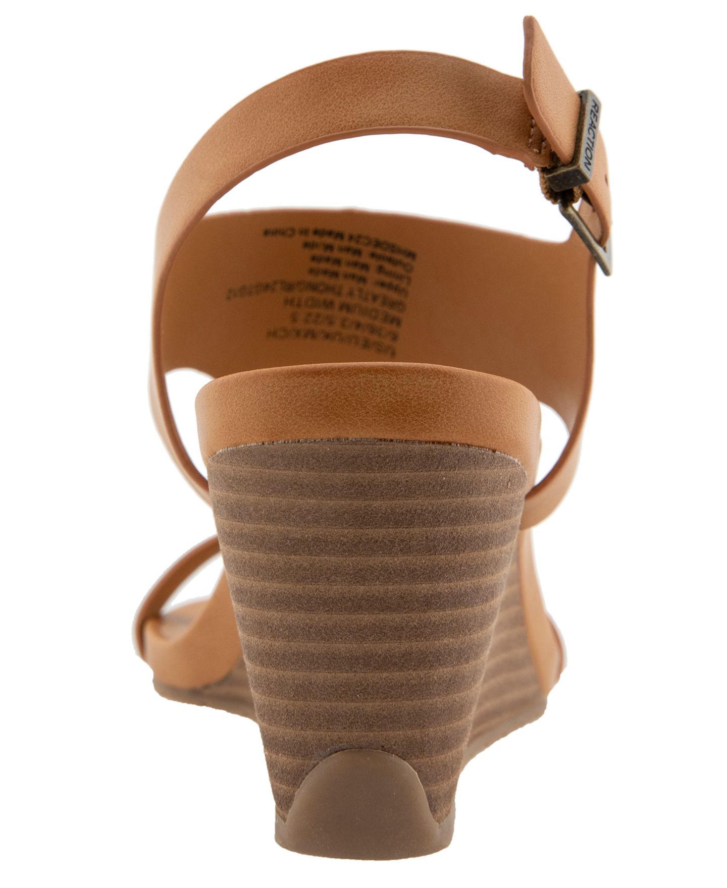 Женские сандалии Kenneth Cole Reaction Greatly Thong Almond Toe Wedge, цвет: Верблюжий — фото 3