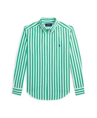 Big Boys Gingham Cotton Poplin Shirt