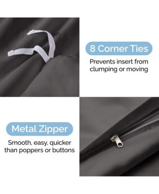 Premium Microfiber Duvet Cover Set - Twin