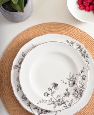 Bellamy Porcelain 12 Pc. Dinnerware Set, Service for 4