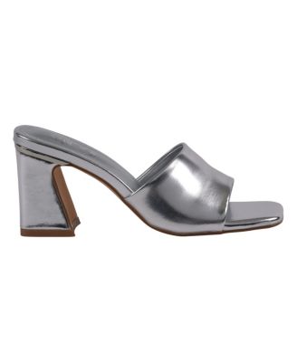 Women's Soho Square Toe Block Heel Dress Sandals