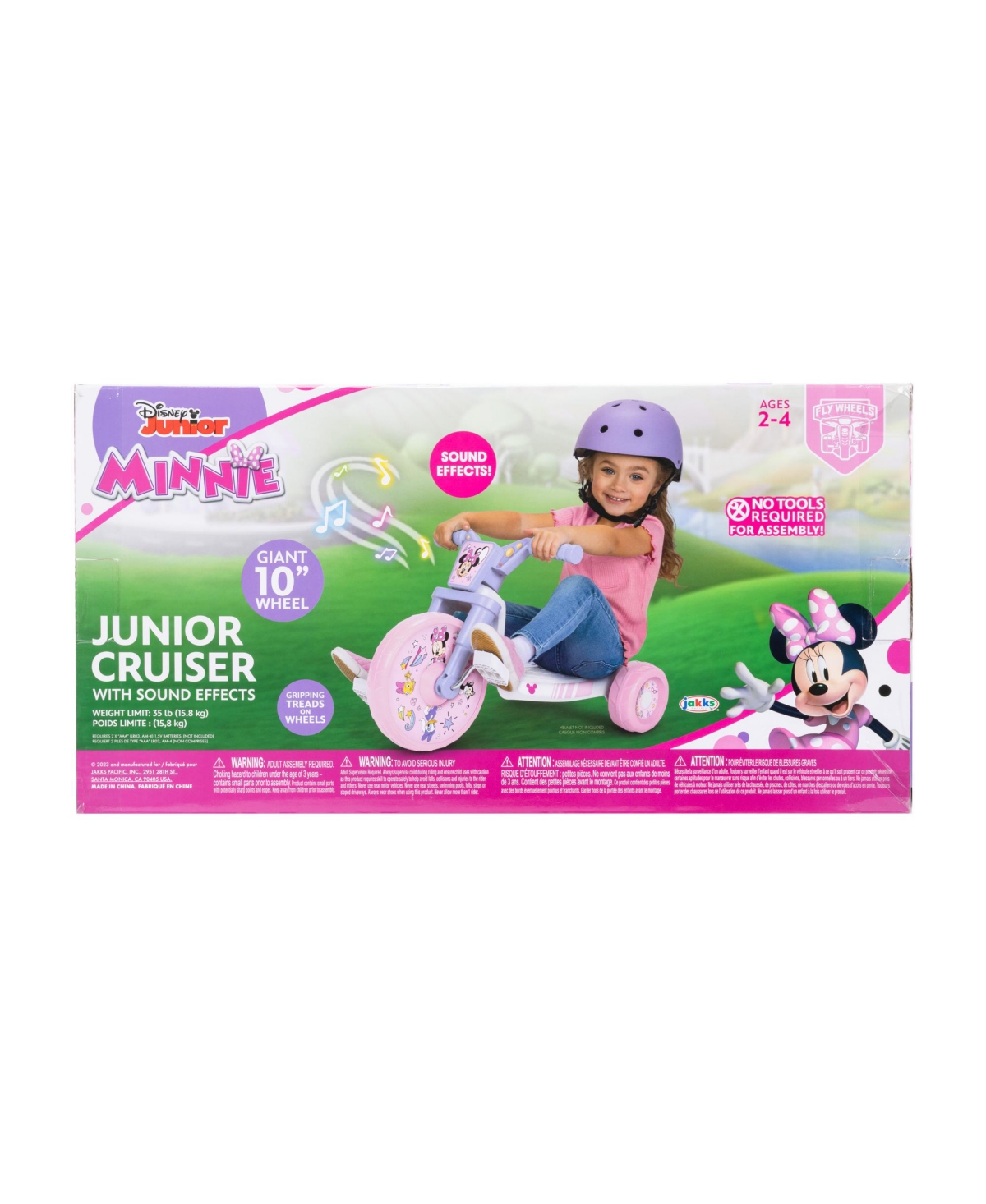 Minnie Mouse 10" Fly Wheels Cruiser In Multicolor