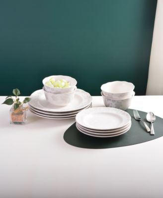 Refreshed Floral 12 Pc. Dinnerware Set, Service for 4