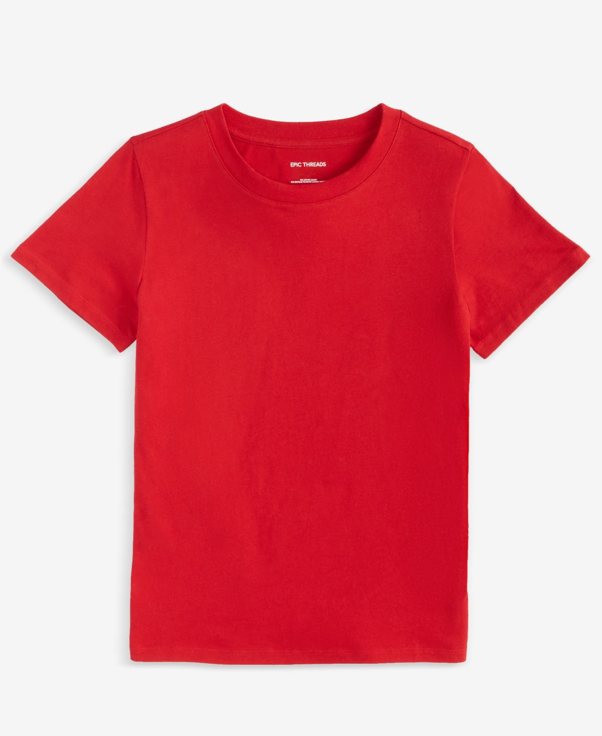 Epic Threads Little & Big Boys Solid T-Shirt, Created for Macy's - All Star R