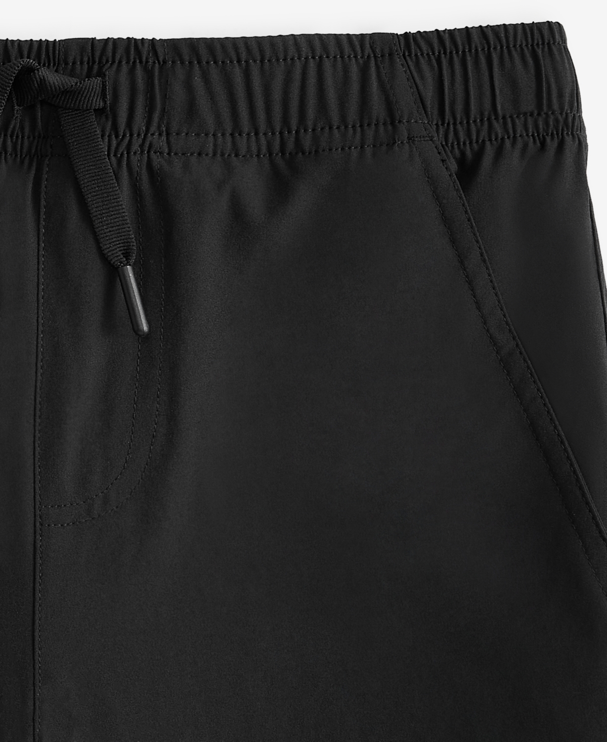 Macy's Epic Threads Little & Big Boys Solid Bermuda Shorts, Exclusively At  In Deep Black