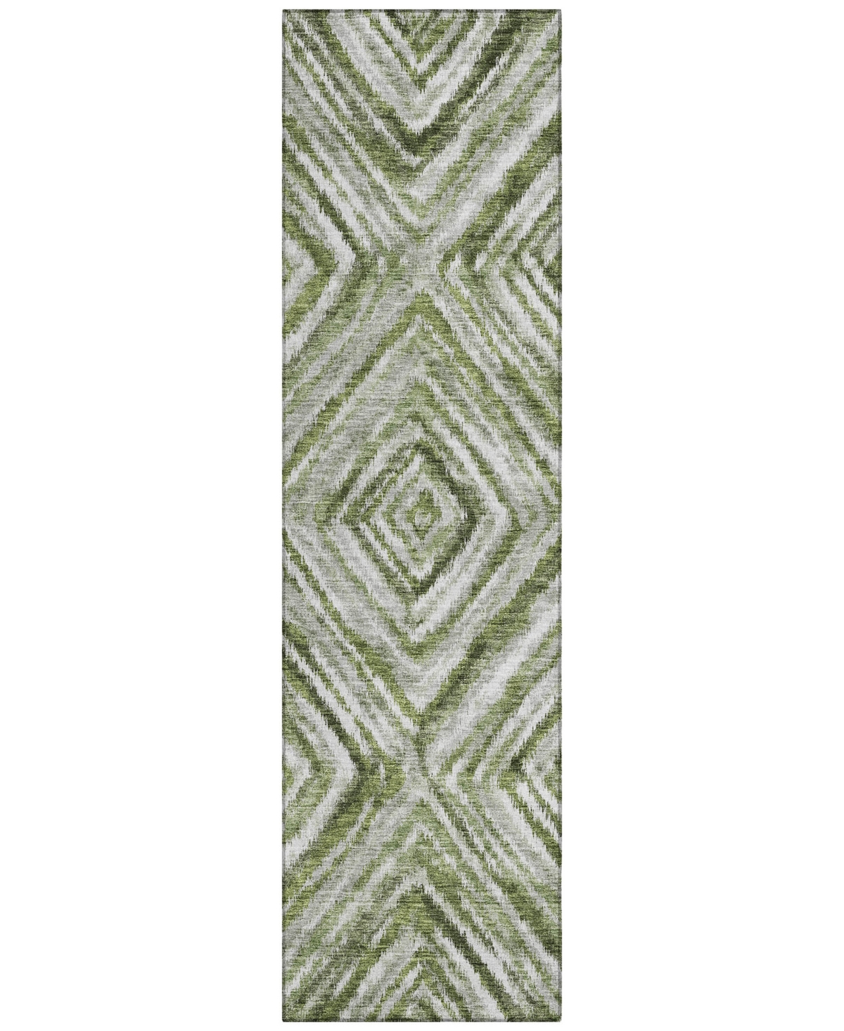 Addison Chantille Acn781 2'3''x7'6'' Runner Area Rug In Sage