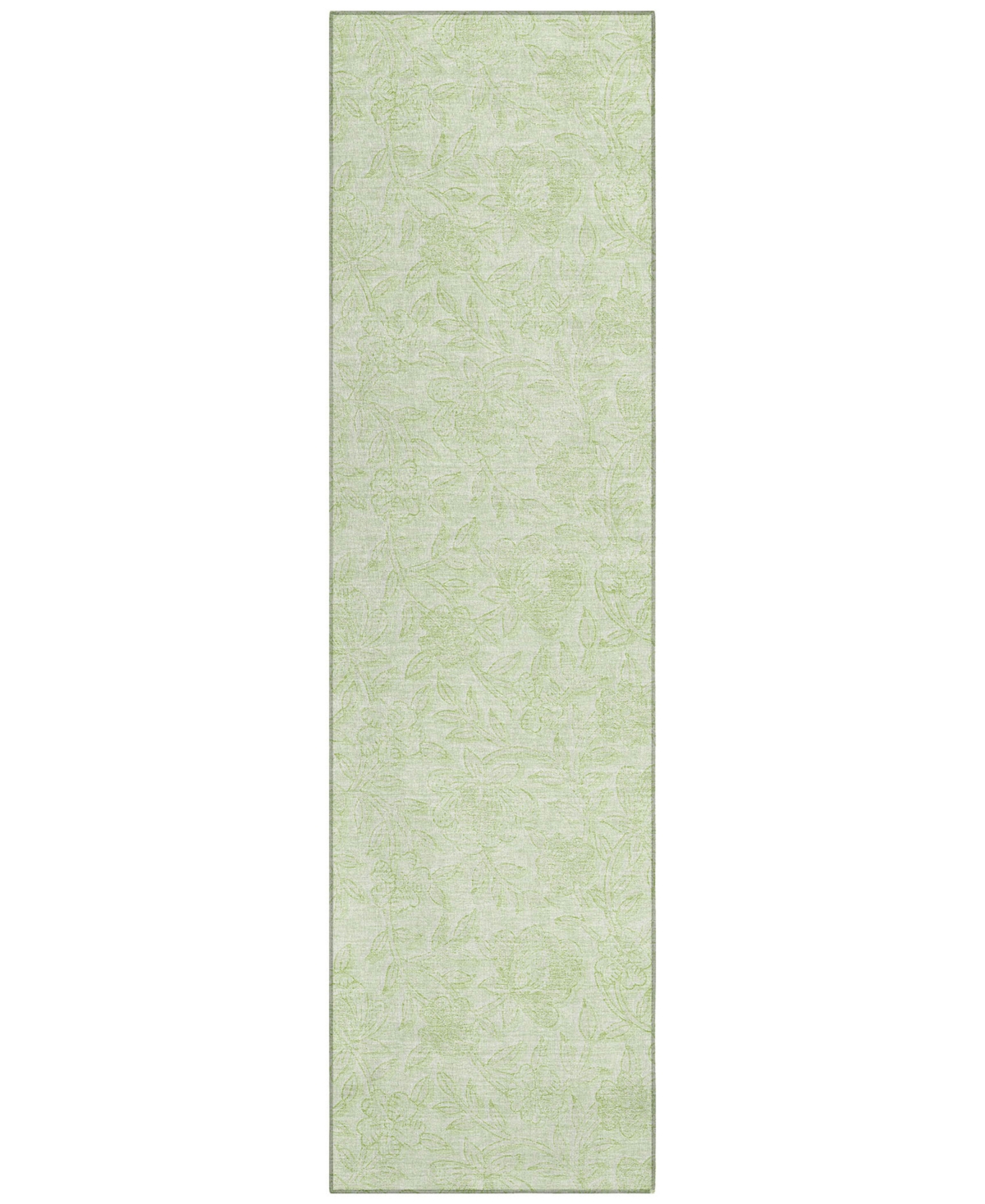Addison Chantille Acn782 2'3''x7'6'' Runner Area Rug In Sage