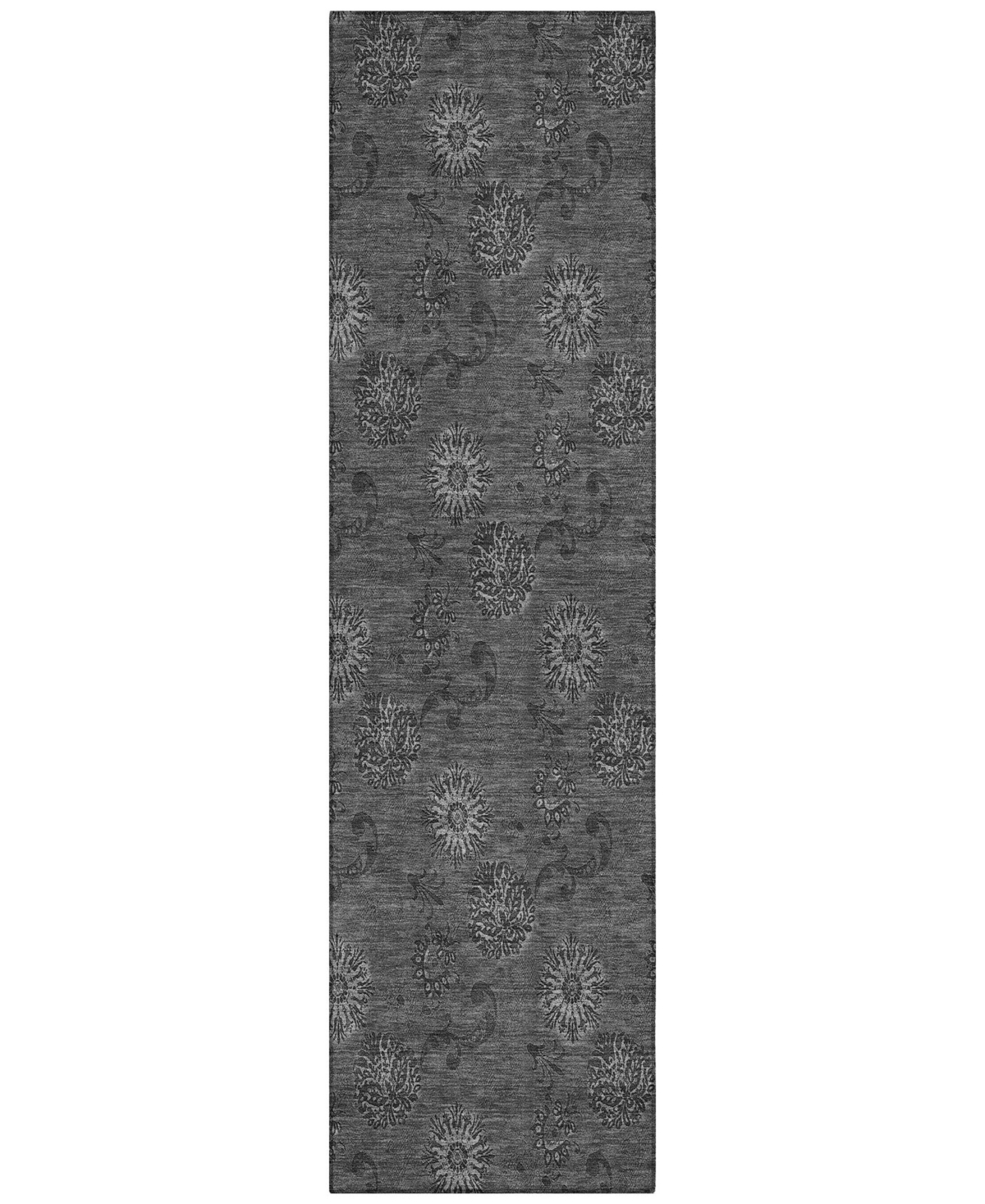 Addison Chantille Acn788 2'3''x7'6'' Runner Area Rug In Gray