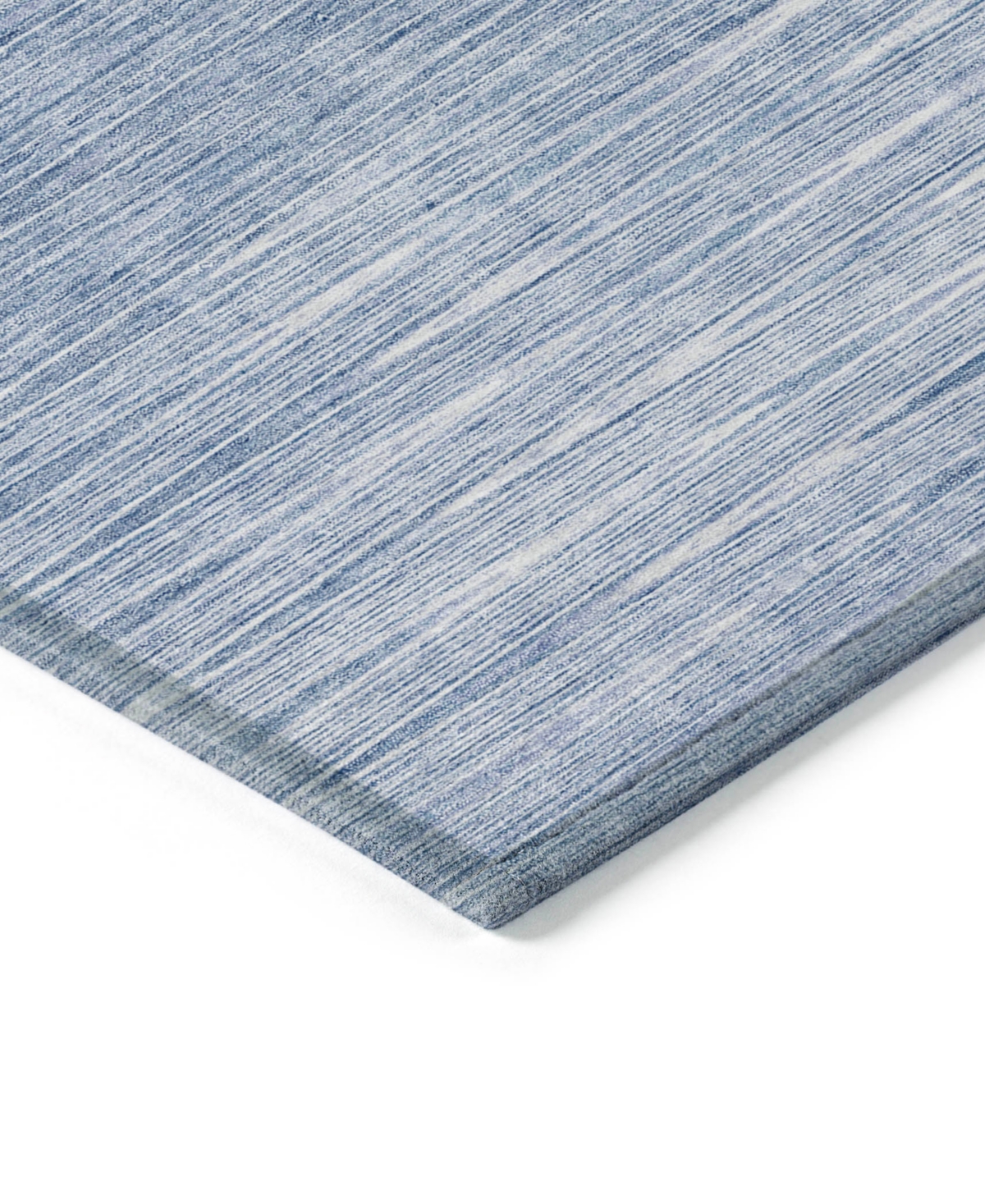 Shop Addison Chantille Machine Washable Acn800 2'3''x7'6'' Runner Area Rug In Denim