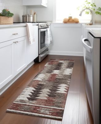 Chantille Machine Washable ACN798 2'3''x7'6'' Runner Area Rug