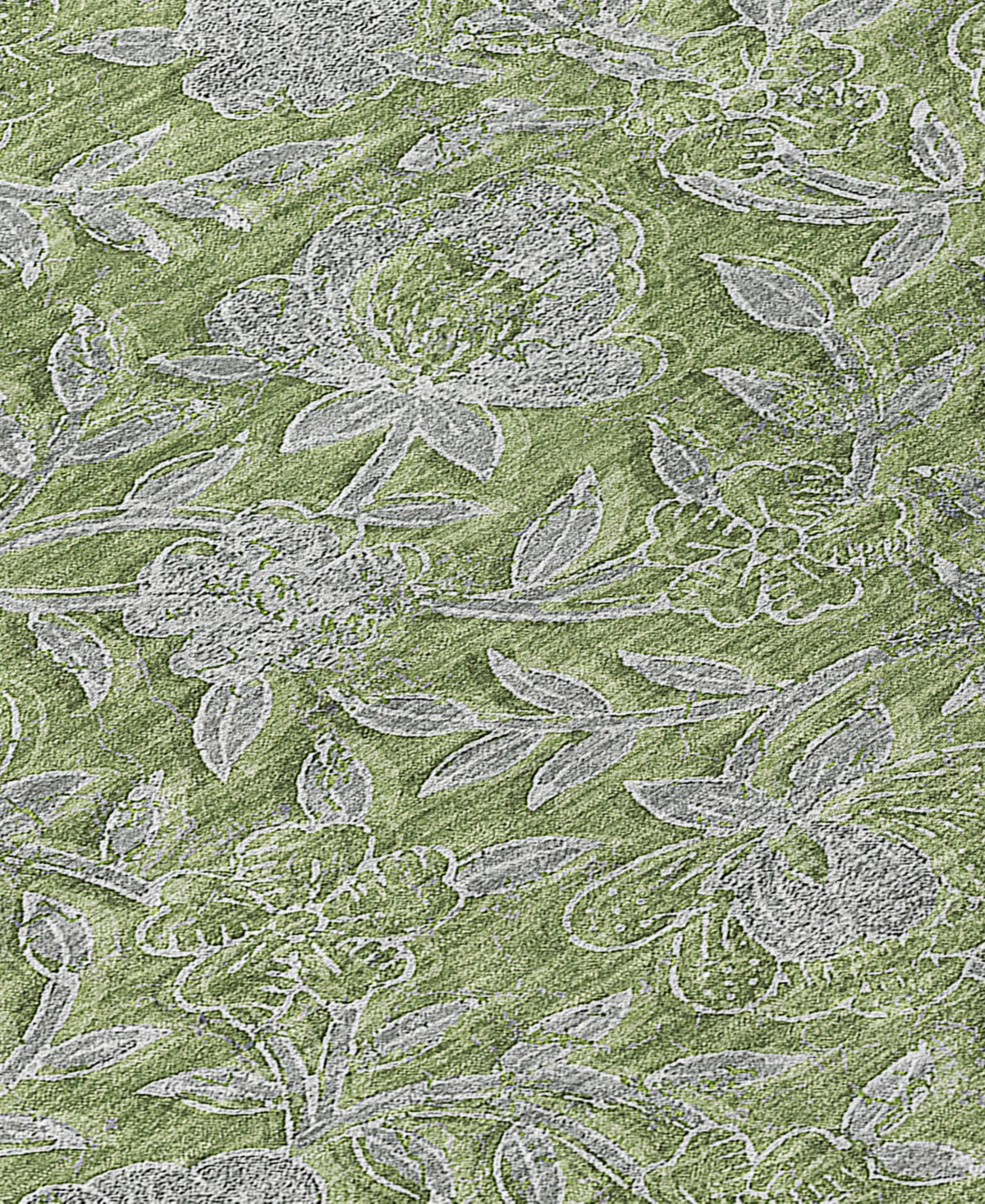 Addison Chantille Acn771 5'x7'6'' Area Rug In Olive