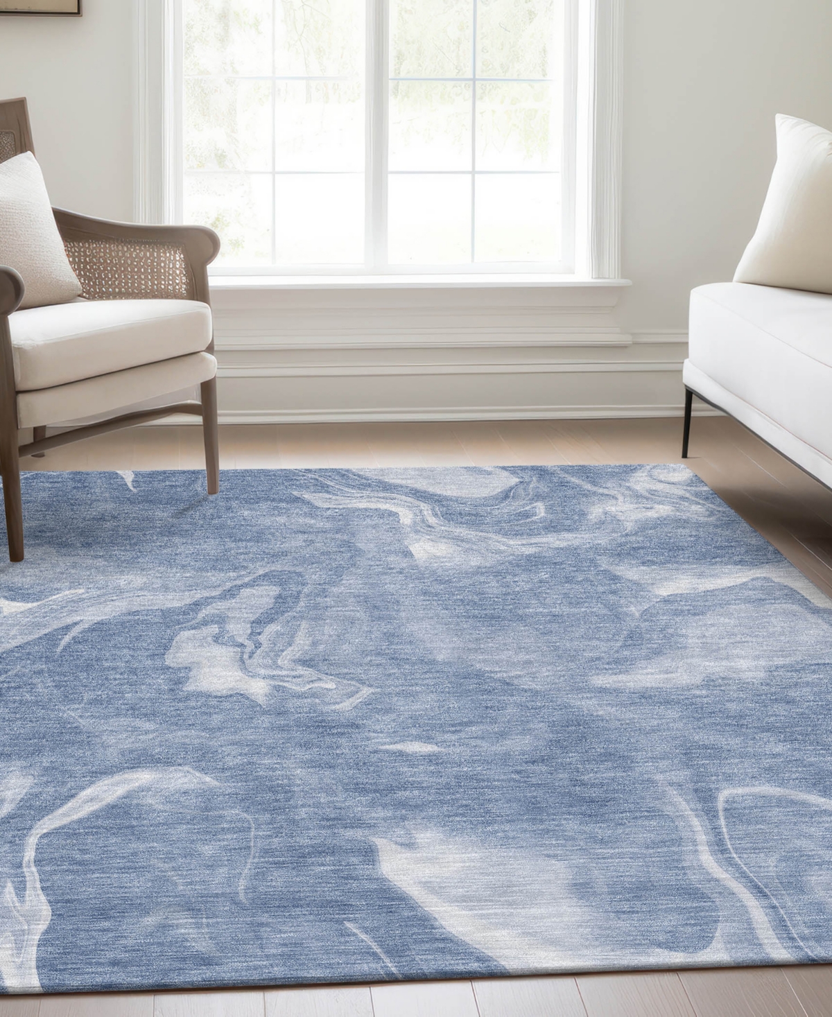 Addison Chantille Acn802 3'x5' Area Rug In Blue