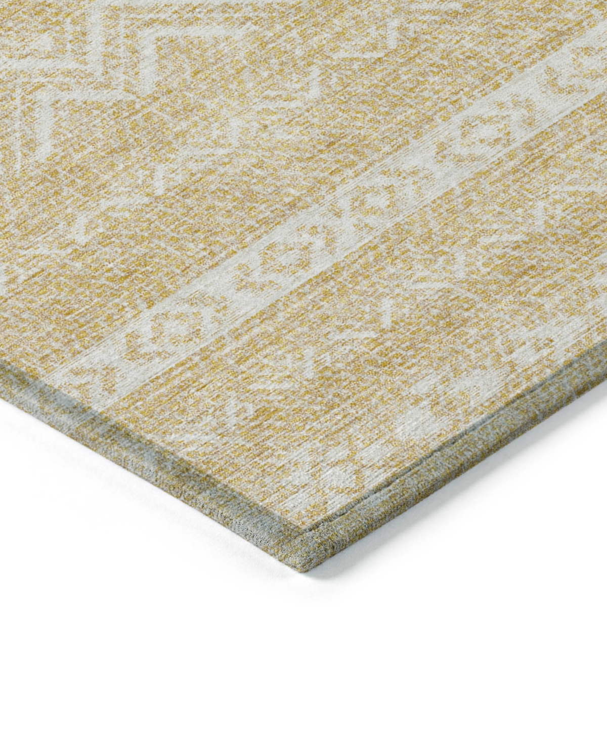 Addison Chantille Acn803 5'x7'6'' Area Rug In Gold
