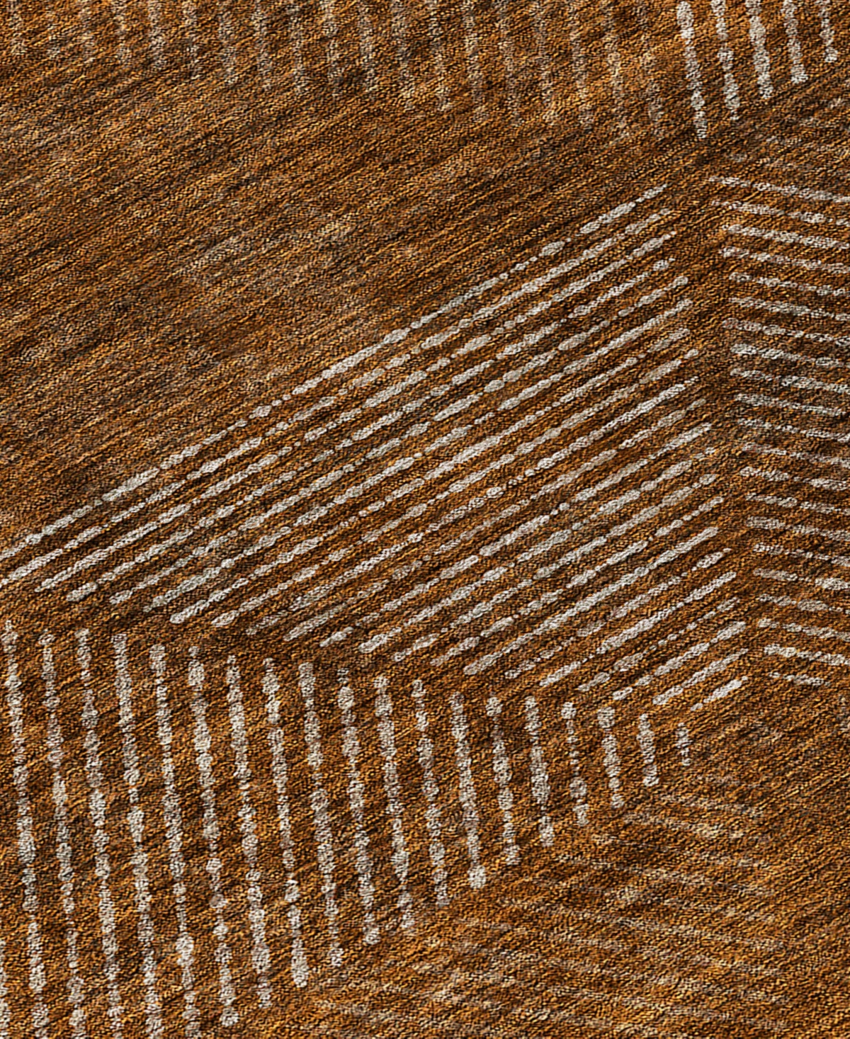 Addison Chantille Acn777 9'x12' Area Rug In Terracotta