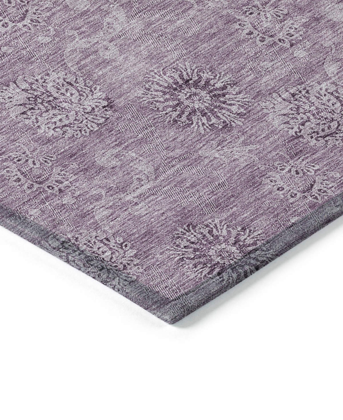 Addison Chantille Acn789 9'x12' Area Rug In Plum