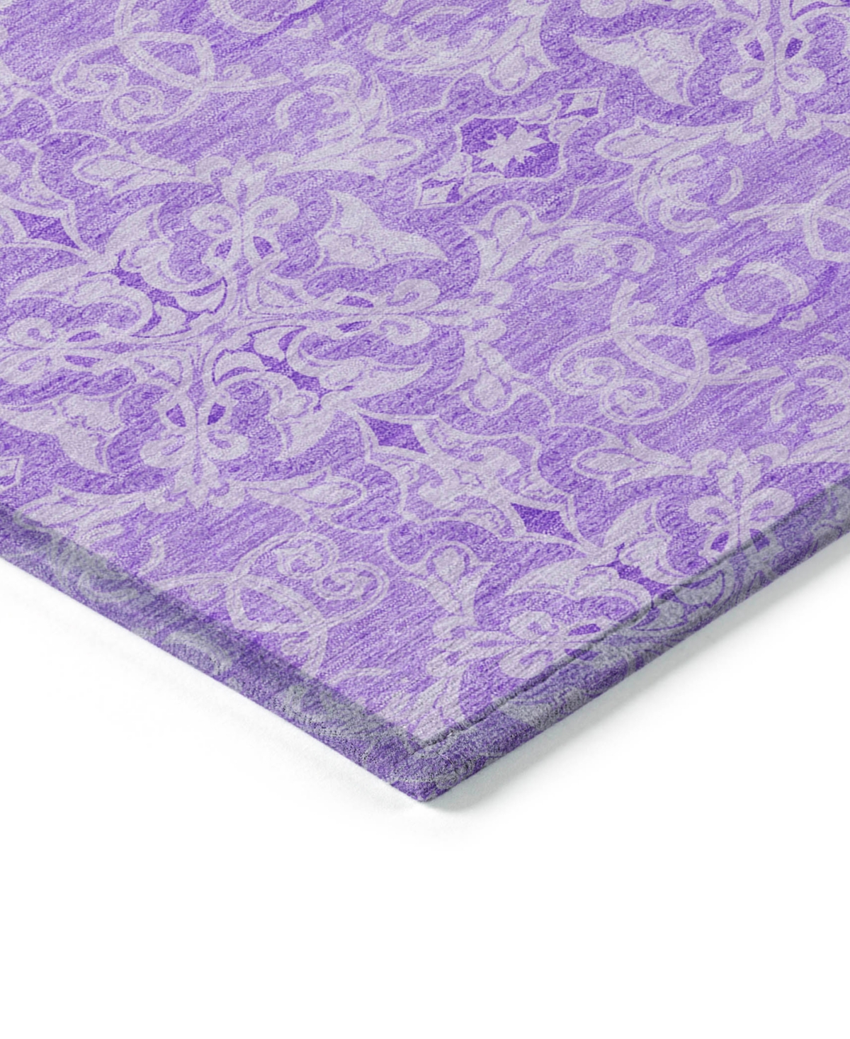 Addison Chantille Acn784 9'x12' Area Rug In Lavender