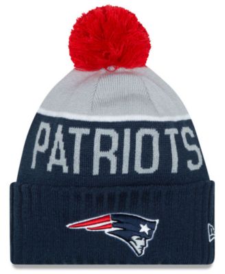 patriots knit hat