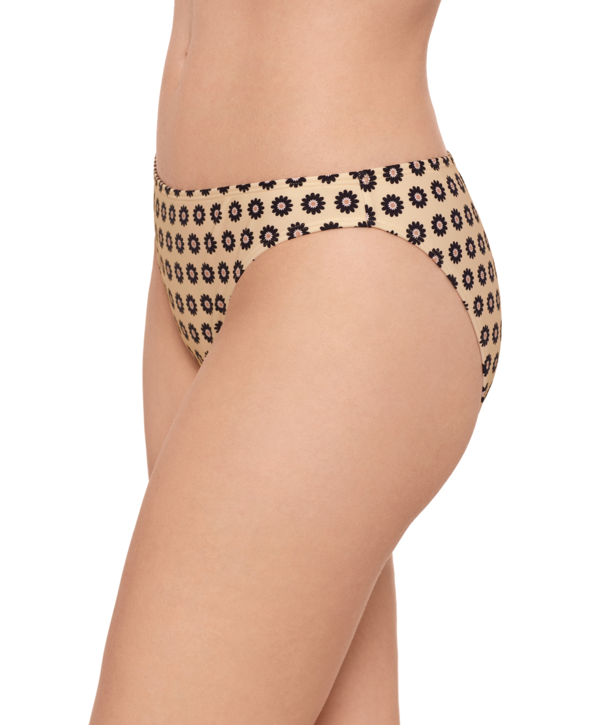 Salt + Cove Juniors' Cheeky Hipster Bikini Bottoms, Exclusively At Macy's In Linen
