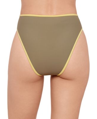 Juniors' High-Waist Bikini Bottoms, Exclusively at Macy's