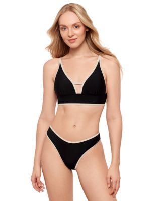 Salt Cove Juniors Front Tab Midkini Top Hipster Bottoms Exclusively At Macys