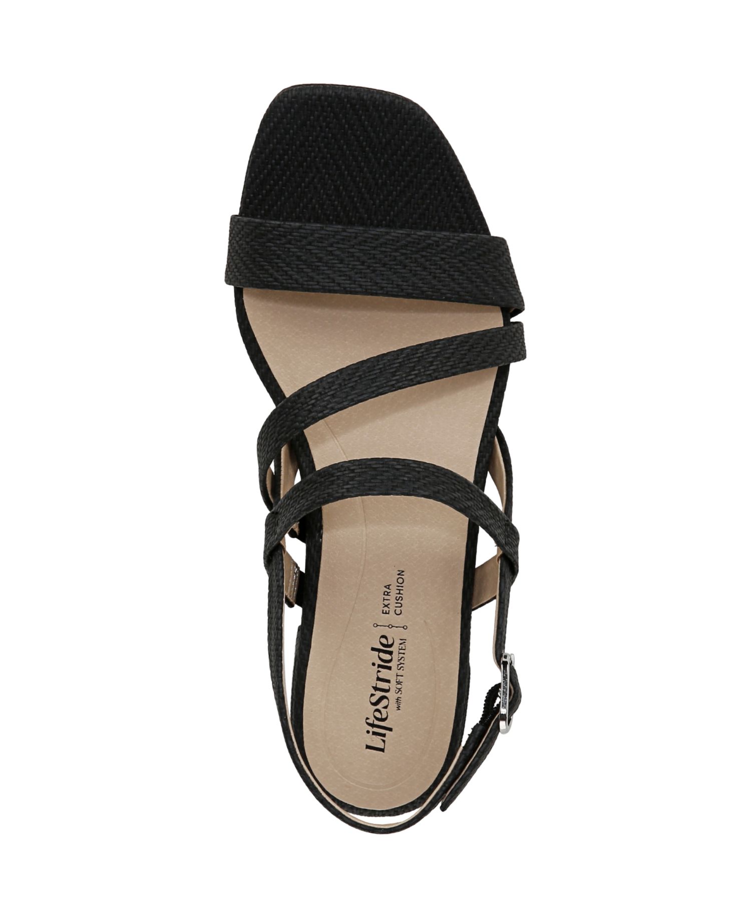 Women's Janet Square Open Toe Slingback Dress Sandals