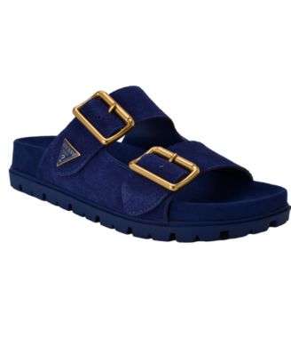 Women's Fasten Double-Buckle Footbed Sandals