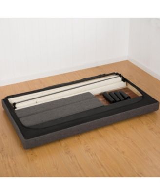 Upholstered Platform Bed with Headboard - Modern Classic Bedroom Accent