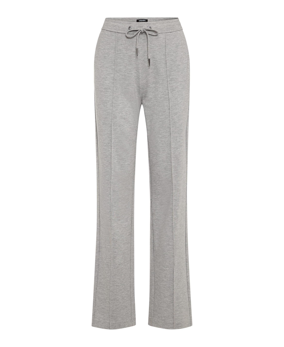 Olsen Women's Mona Fit Straight Leg Jersey Knit Pull-On Pant