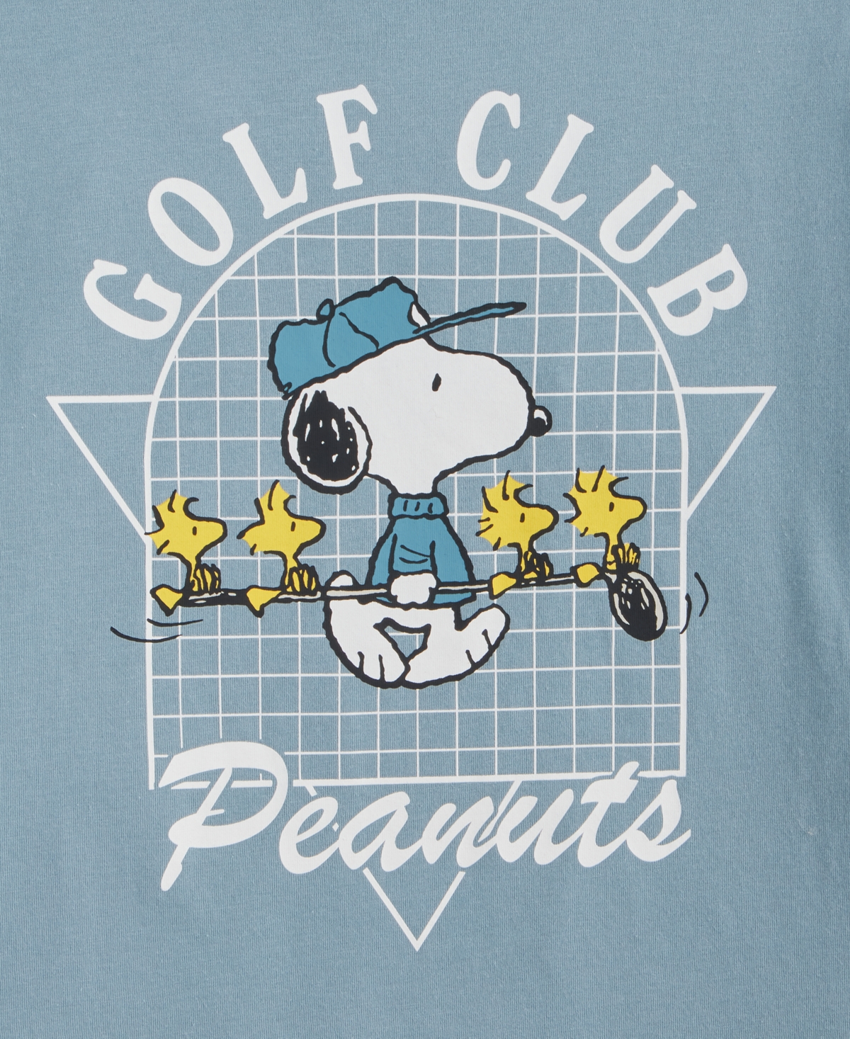 Epic Threads Little & Big Boys Snoopy Golf Club Graphic Short-sleeve T-shirt, Exclusively At Macy's In Dusty Blue